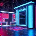 몰입형 게임룸 디자인 아이콘